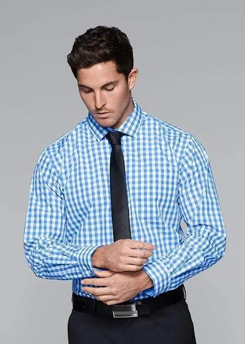 Aussie Pacific Men's Devonport Long Sleeve Shirt 1908L Corporate Wear Aussie Pacific